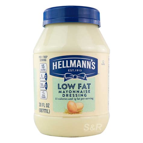 is hellman's mayo low fodmap.